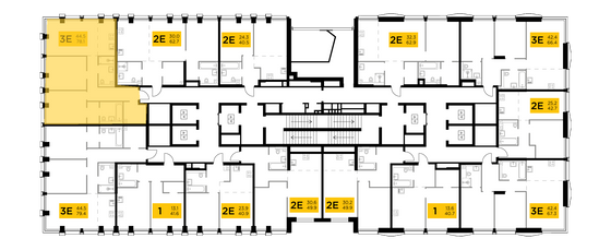 Продажа 3-комнатной квартиры 78,1 м², 20/35 этаж