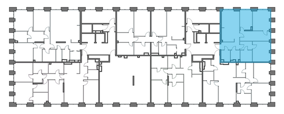 Продажа 3-комнатной квартиры 106,2 м², 10/21 этаж