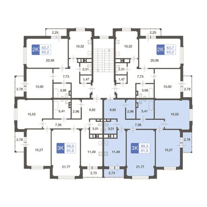 90,3 м², 3-комн. квартира, 1/3 этаж