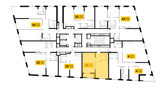 Продажа 2-комнатной квартиры 57 м², 29/29 этаж