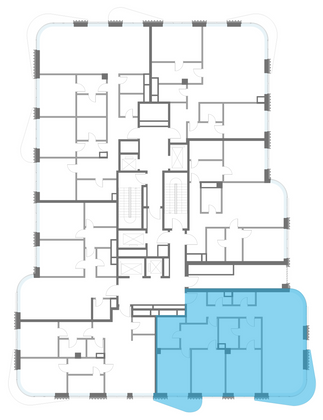 Продажа 3-комнатной квартиры 143 м², 6/14 этаж