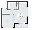 Продажа 2-комнатной квартиры 34,1 м², 14/16 этаж
