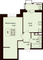 Продажа 1-комнатной квартиры 38,9 м², 2/6 этаж