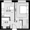 Продажа 1-комнатной квартиры 33,9 м², 4/28 этаж