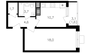 Продажа 1-комнатной квартиры 41,1 м², 19/25 этаж