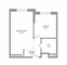 Продажа 2-комнатной квартиры 36 м², 3/26 этаж