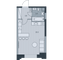 Продажа 1-комнатной квартиры 30 м², 31/34 этаж