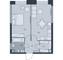 Продажа 2-комнатной квартиры 43,5 м², 26/34 этаж