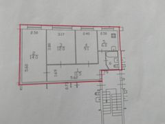 55,8 м², 3-комн. квартира, 5/5 этаж