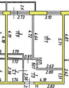 40,1 м², 1-комн. квартира, 3/3 этаж