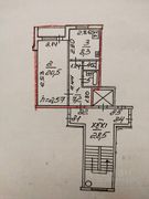 40,5 м², 1-комн. квартира, 5/8 этаж