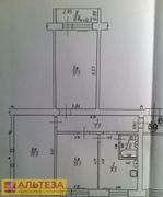 67 м², 3-комн. квартира, 2/5 этаж