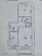 52,8 м², 2-комн. квартира, 3/5 этаж