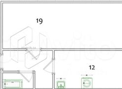 37,4 м², 1-комн. квартира, 9/9 этаж