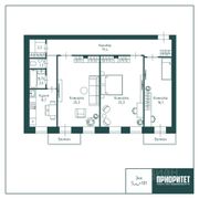 101 м², 3-комн. квартира, 6/6 этаж