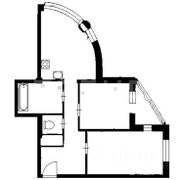 61,7 м², 2-комн. квартира, 28/33 этаж