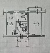 45 м², 2-комн. квартира, 2/5 этаж