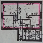 41,1 м², 3-комн. квартира, 3/5 этаж