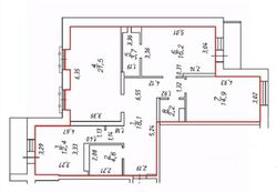 93,6 м², 3-комн. квартира, 4/24 этаж