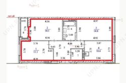 67 м², 3-комн. квартира, 5/10 этаж