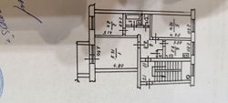 58 м², 3-комн. квартира, 4/5 этаж