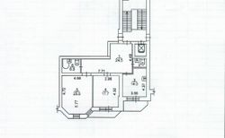 90 м², 3-комн. квартира, 7/11 этаж