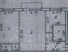 44,9 м², 2-комн. квартира, 4/5 этаж