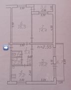 66,2 м², 3-комн. квартира, 2/5 этаж