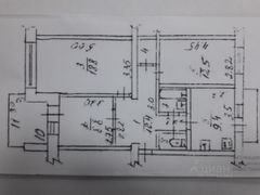 68,5 м², 3-комн. квартира, 4/5 этаж