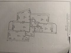 91,7 м², 4-комн. квартира, 3/10 этаж