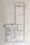 51,6 м², 2-комн. квартира, 5/5 этаж