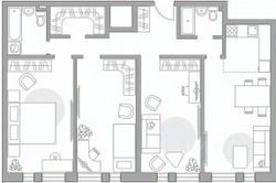 93,8 м², 4-комн. квартира, 26/30 этаж