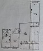 75 м², 4-комн. квартира, 6/9 этаж