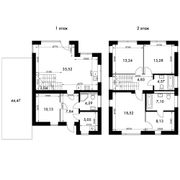 146,2 м², дом, с участком 5,8 сотки