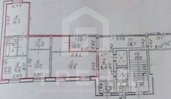 68 м², 3-комн. квартира, 1/16 этаж