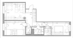 73,4 м², 2-комн. квартира, 7/9 этаж