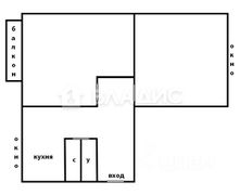 47,1 м², 2-комн. квартира, 2/5 этаж