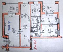 150 м², 4-комн. квартира, 5/6 этаж