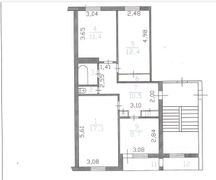 67,2 м², 3-комн. квартира, 4/5 этаж