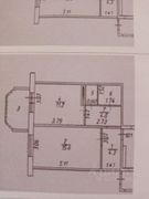 39,1 м², 1-комн. квартира, 2/5 этаж