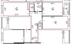 75,9 м², 2-комн. квартира, 14/20 этаж