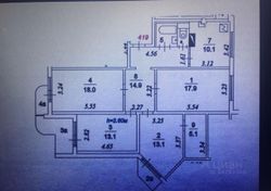 95,6 м², 4-комн. квартира, 4/9 этаж