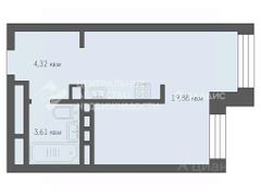 28 м², 1-комн. квартира, 7/14 этаж