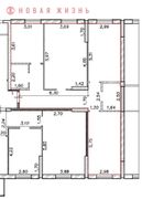 90,3 м², 3-комн. квартира, 1/15 этаж