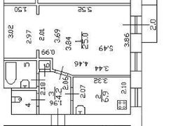 42,2 м², 1-комн. квартира, 4/6 этаж