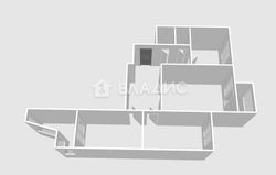 74,6 м², 3-комн. квартира, 5/16 этаж