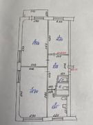 62 м², 3-комн. квартира, 5/5 этаж