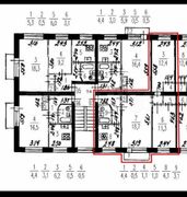 59 м², 3-комн. квартира, 4/5 этаж