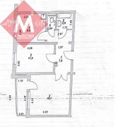 50,3 м², 2-комн. квартира, 6/9 этаж