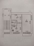 40,3 м², 1-комн. квартира, 4/4 этаж